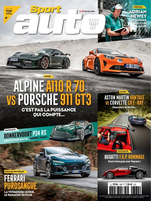 Title details for Sport Auto France by Editions Mondadori Axel Springer (EMAS) - Available